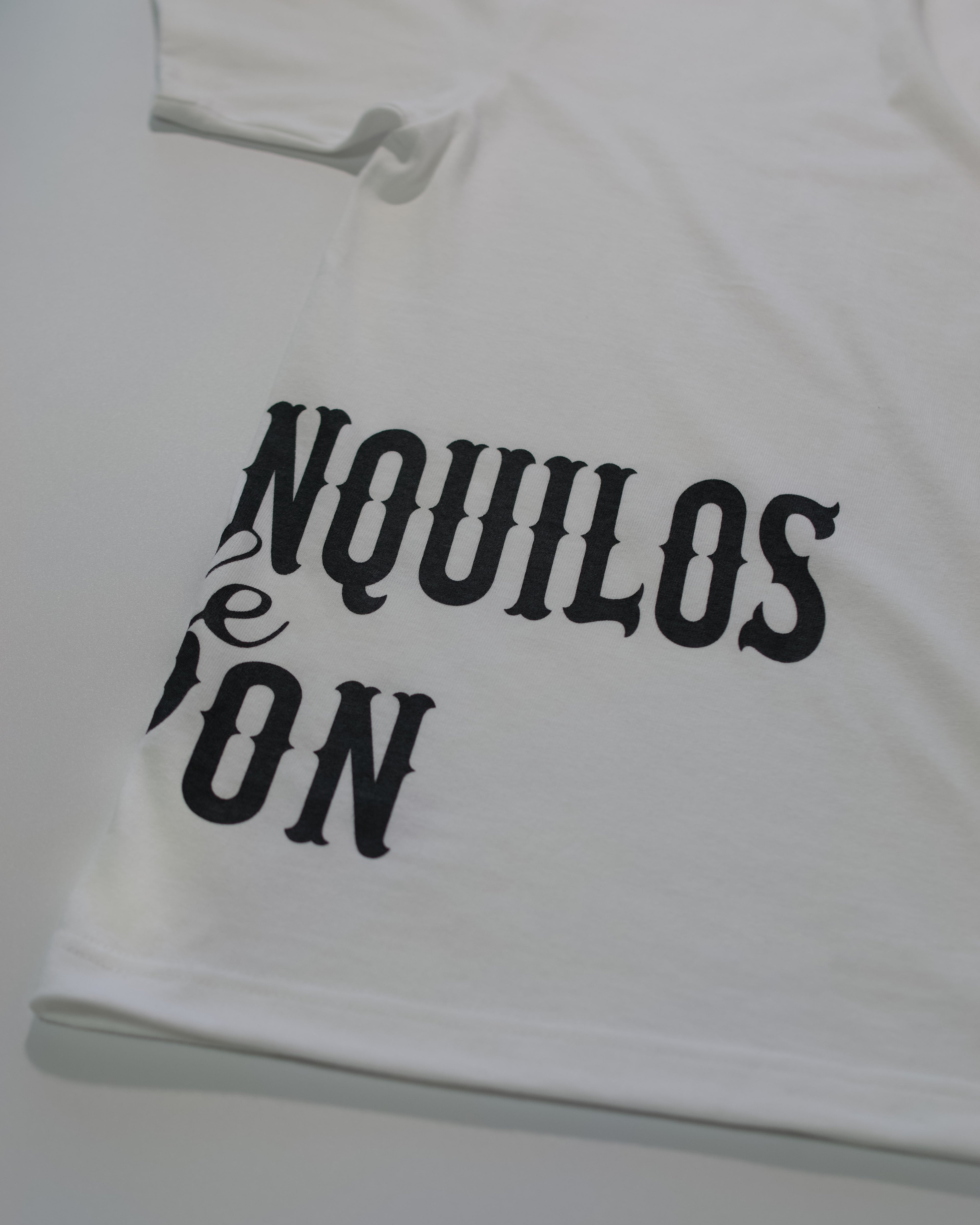 LOS TRANQUILOS de JAPON ユニットロゴ Tシャツ White