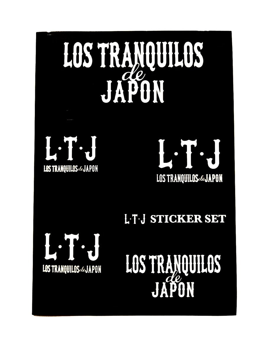 LOS TRANQUILOS de JAPON ユニットロゴステッカー